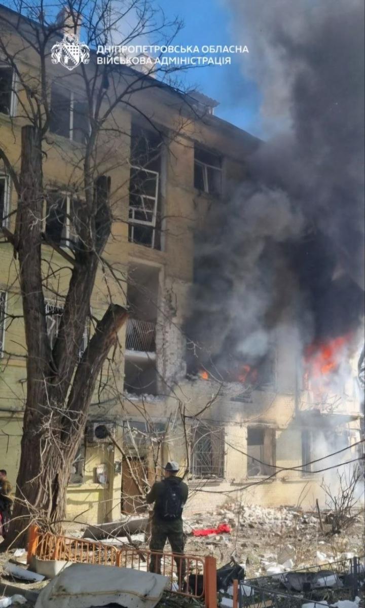 Наслідки атаки на Дніпро