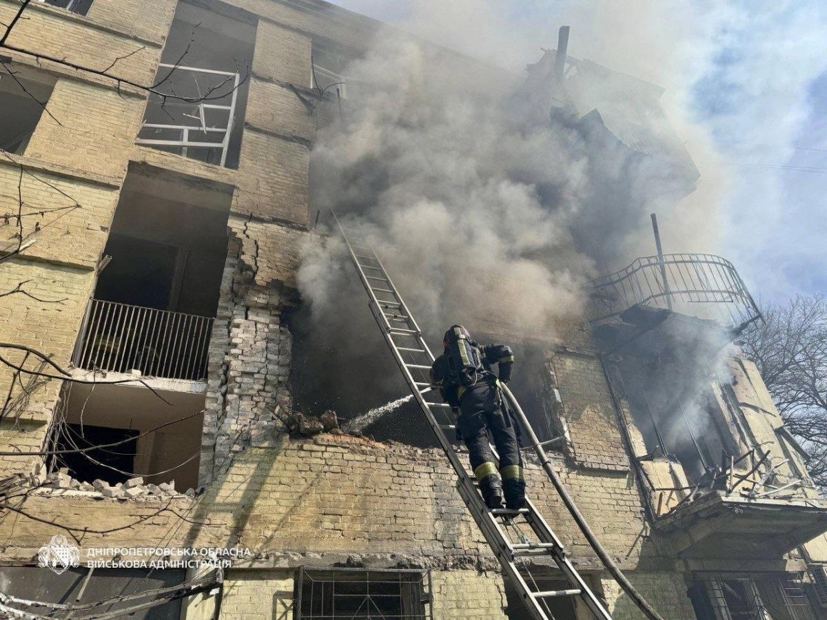 Наслідки атаки на Дніпро