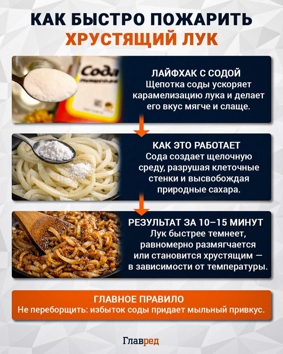 Как быстро пожарить хрустящий лук