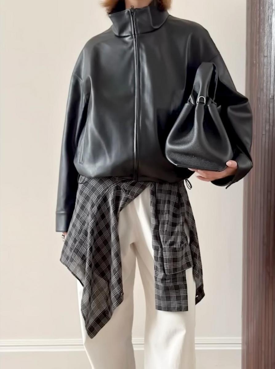 Шкіряні куртки в стилі 90-х