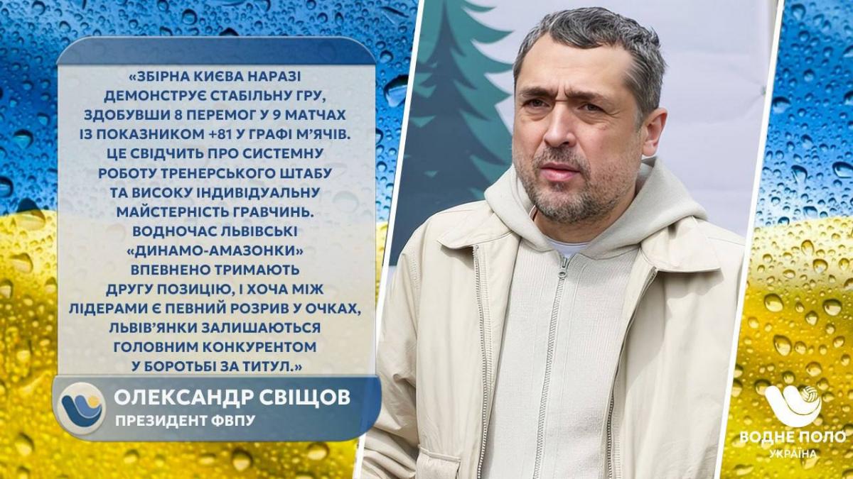 Александр Свищев - президент Федерации водного поло Украины