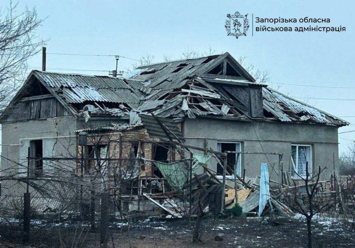 Наслідки атаки на Запоріжжя і район 