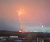 ПВО оккупантов могла сбить собственный вертолет во время атаки дронов