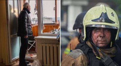 Атака на Харків, рятувальник