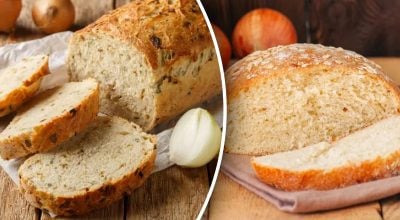 Луковый хлеб - рецепт
