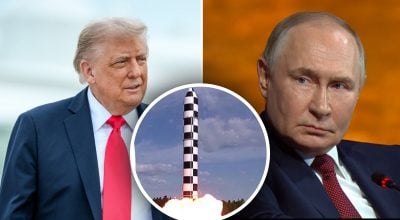 Путин, Трамп, Ракета
