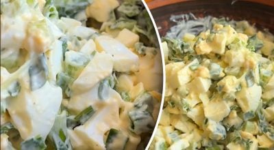 салат из яиц