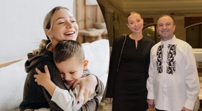 Виктор Павлик и Катя Репяхова с сыном