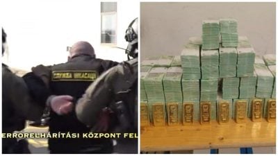 Збройне захоплення авто Ощадбанку: в Угорщині похвалилися викраденими цінностями