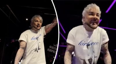 Біцепс-желе: Кіркорова висміяли за тремтячі "м'язи"