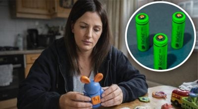 Жінка отримала штраф за батарейки