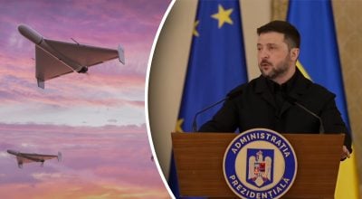 Зеленский, Шахед