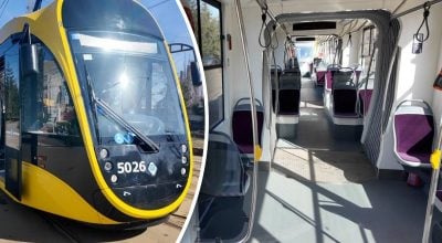 Київ отримав нові трамваї