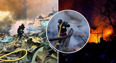 На Україну летіло майже півтисячі цілей: Зеленський назвав головну мішень для РФ