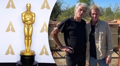 Ющенко "дружескими объятиями" поздравил Шона Пенна с "Оскаром"