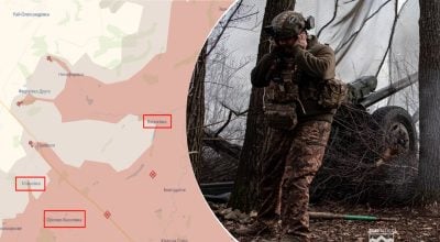 Російські війська просунулися на Донеччині.