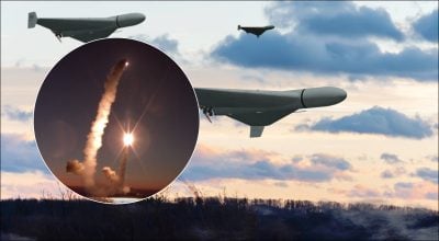 Ракетний удар, атака дронів 