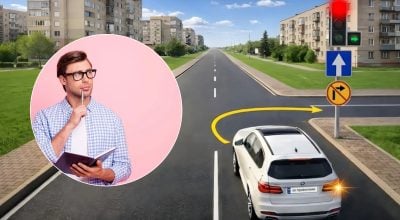 Чи може водій повернути праворуч: тест з ПДР, який 'ламає голову' багатьом