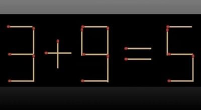 Діти розв’язують за мить, а дорослі губляться: хитра головоломка з сірниками