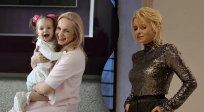 Лілія Ребрик з дочкою