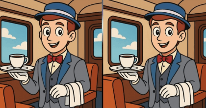 Тест на IQ: потрібно знайти 3 відмінності на зображенні дворецького за 23 с