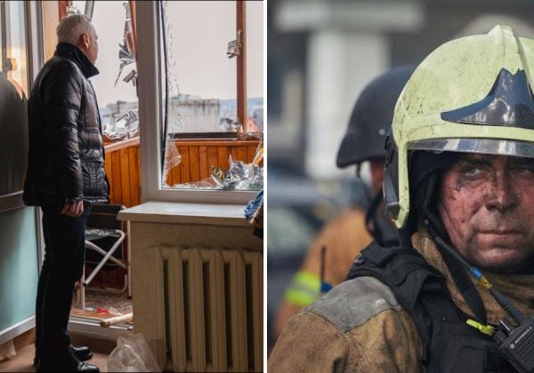 У Харкові - вибухи: уламки дрона РФ пошкодили висотки та авто