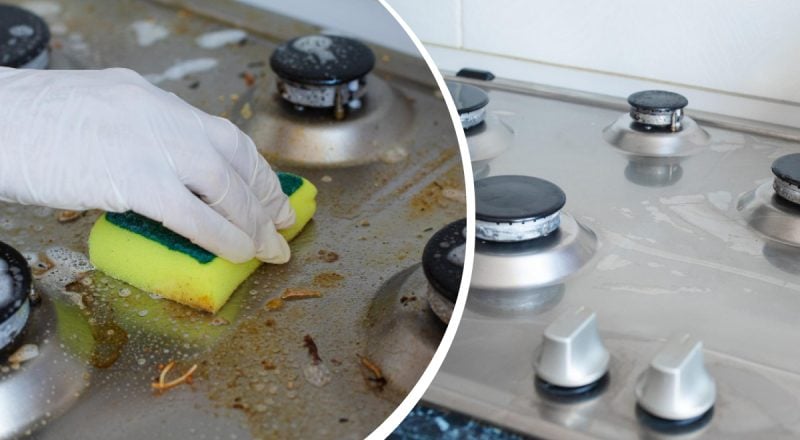 Плита засияет за считанные минуты: простой способ поможет отмыть ее без лишних усилий