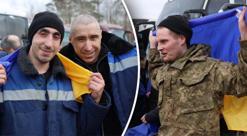 Наші - вдома: з російського полону повернулися сотні військових