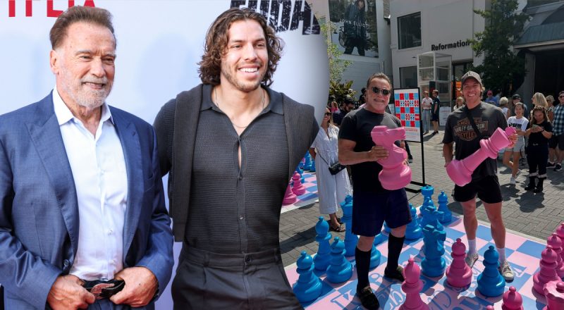 Позашлюбний син Шварценеггера здивував схожістю із зірковим татом