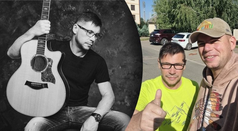 Сын покойного Лесика Турко показал могилу отца