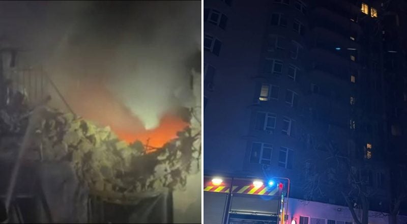 Ночной удар по Одессе: трое пострадавших, поврежден исторический центр города