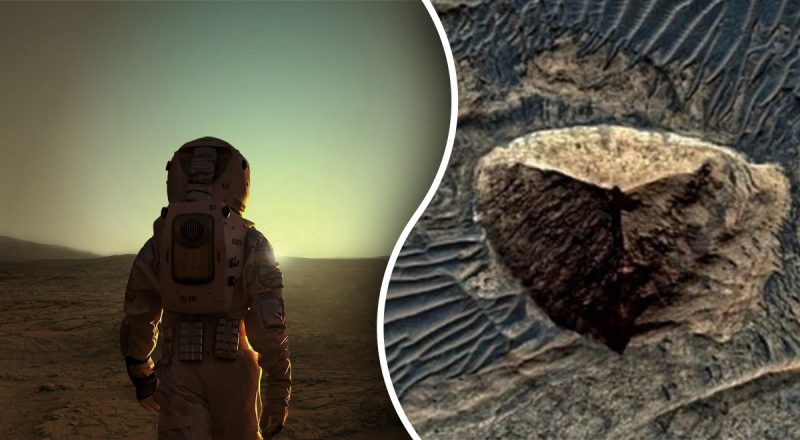 На Марсі помітили "піраміду" розміром з єгипетську: загадка розділила вчених