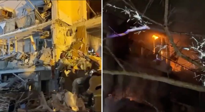 Мощный взрыв в Севастополе: разрушены этажи жилого дома, есть жертвы