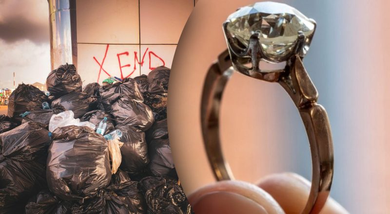 Скарби зі звалища: серед сміття знайшли діаманти вартістю в мільйони гривень