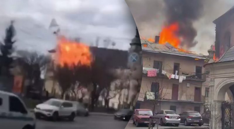 Росія вдарила дронами по центру Львова, є прильоти - перші подробиці