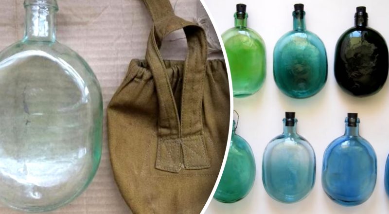 Скляні фляги в армії СРСР — недорога заміна металу чи вимушена необхідність