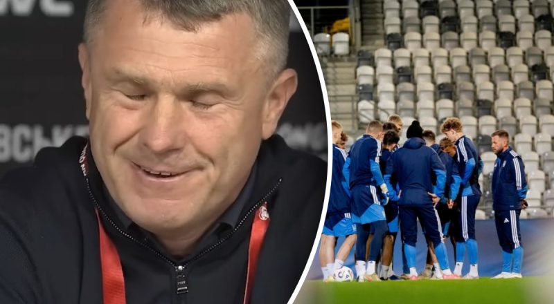 Сборную Украины обокрали перед матчем со Швецией