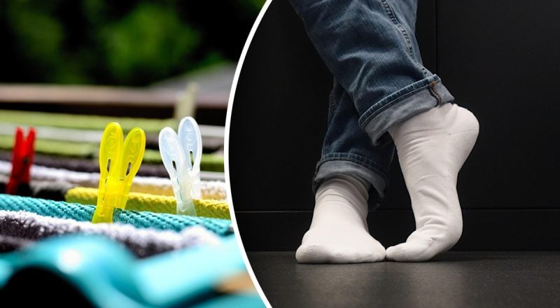 Як повернути білий колір шкарпеткам - ефективний домашній спосіб