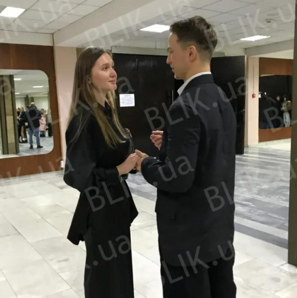 Олександр Терен із колишньою дівчиною