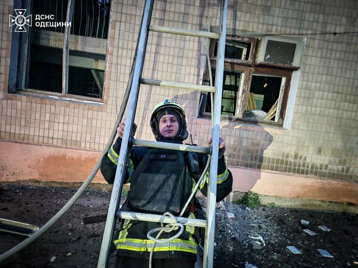 Последствия атаки дронов на Одесскую область 8 апреля