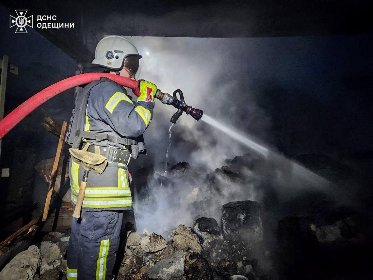 Последствия атаки дронов на Одесскую область 8 апреля