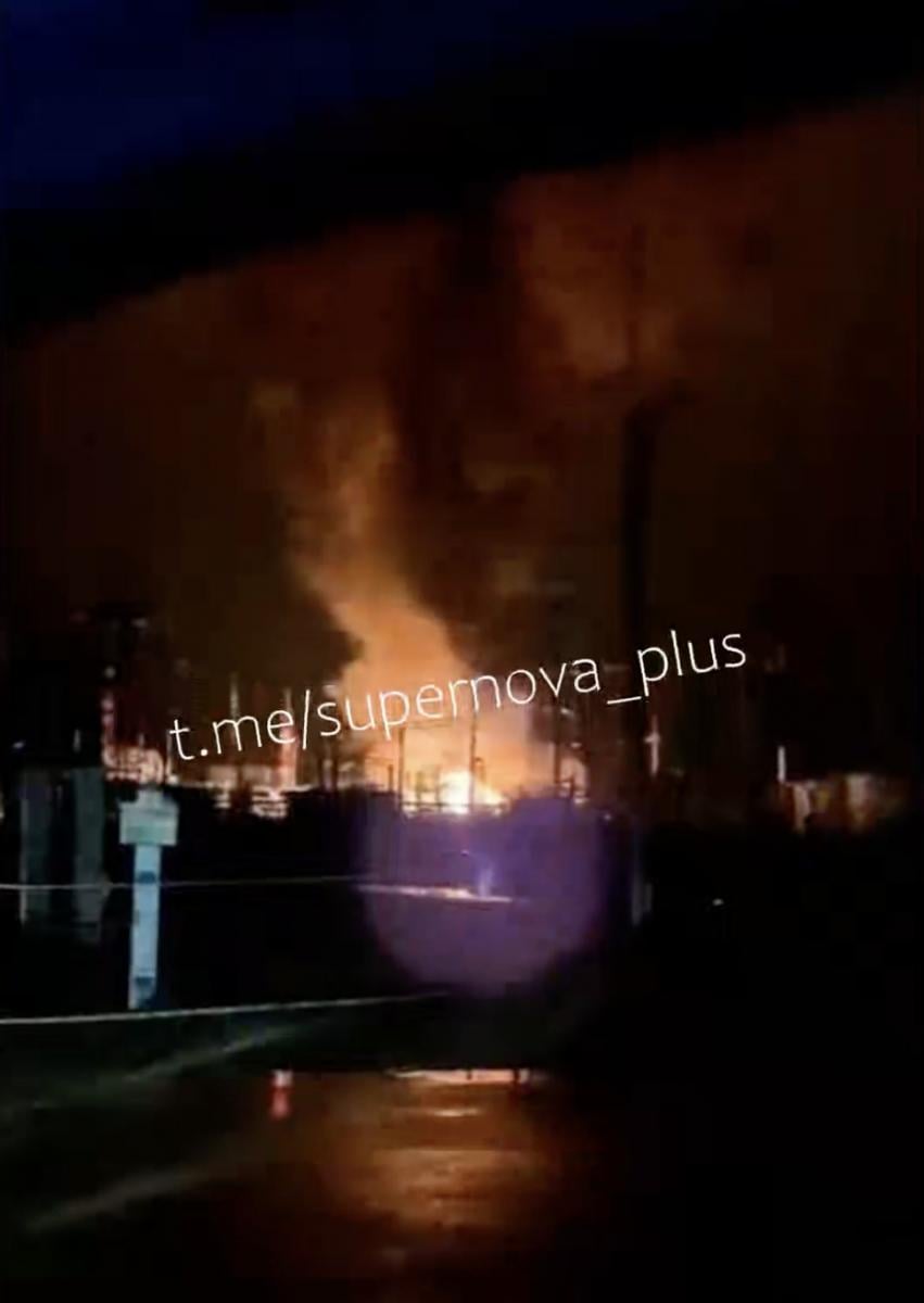 Пожежа на території ЛДПС 