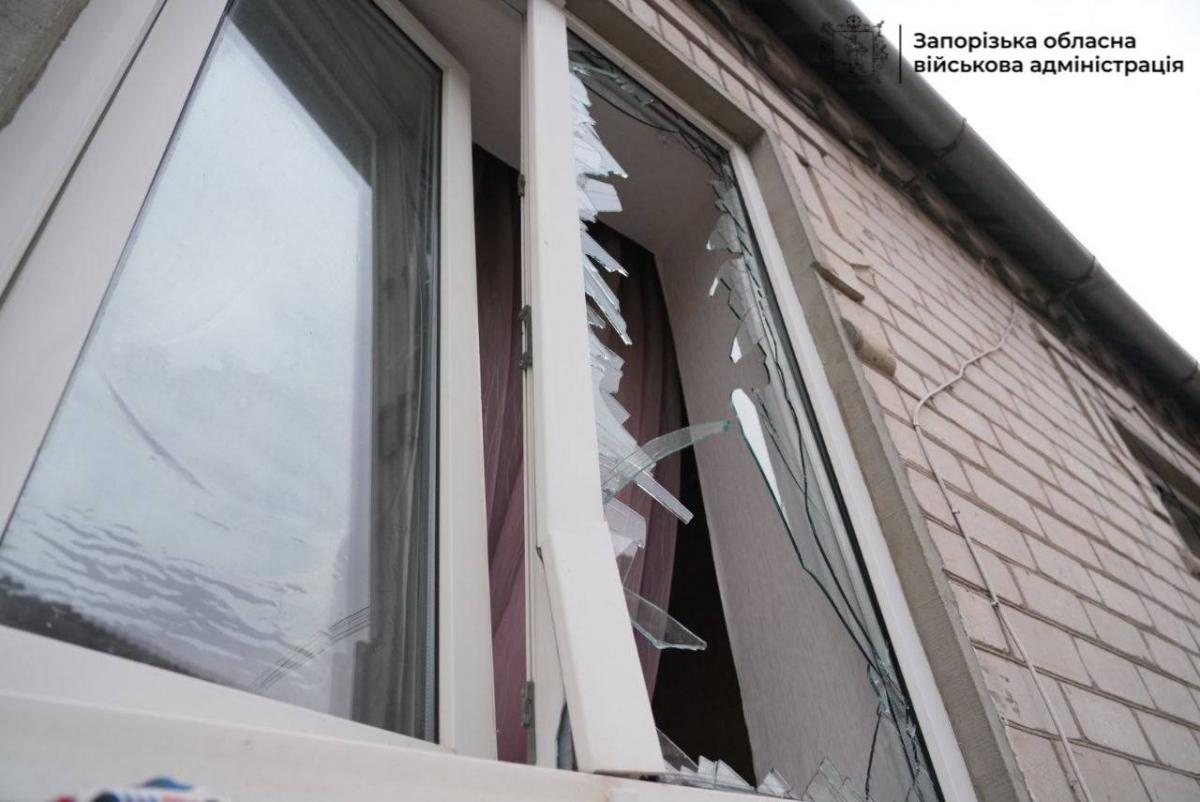 РФ масовано вдарила по Запорізькому району