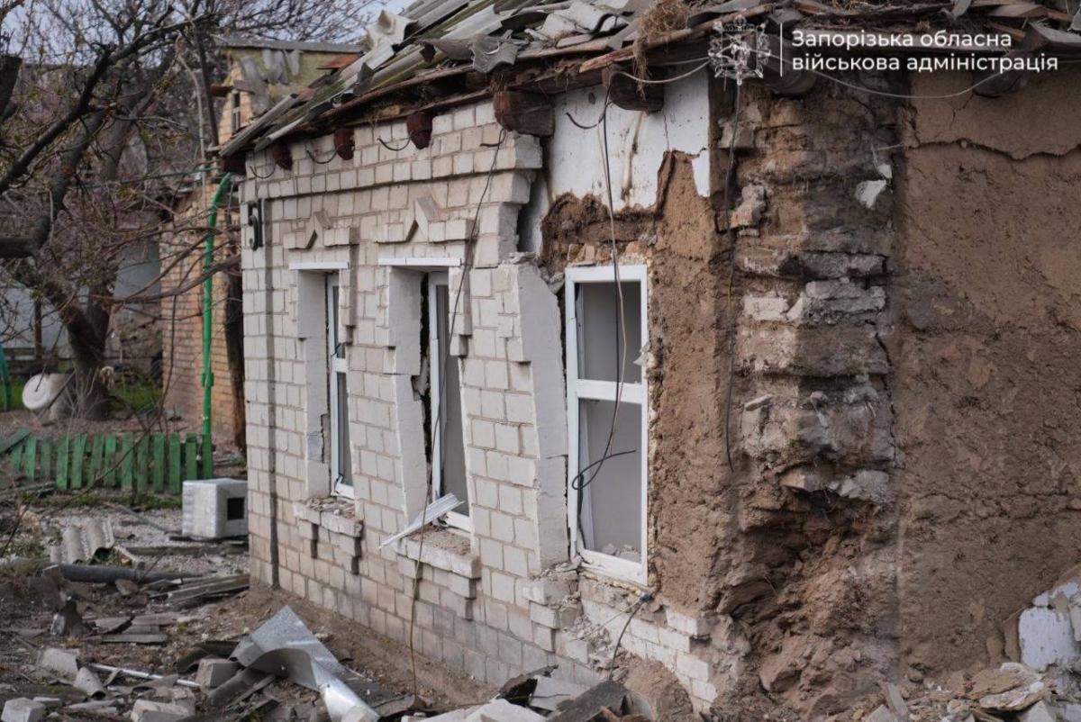 РФ масовано вдарила по Запорізькому району