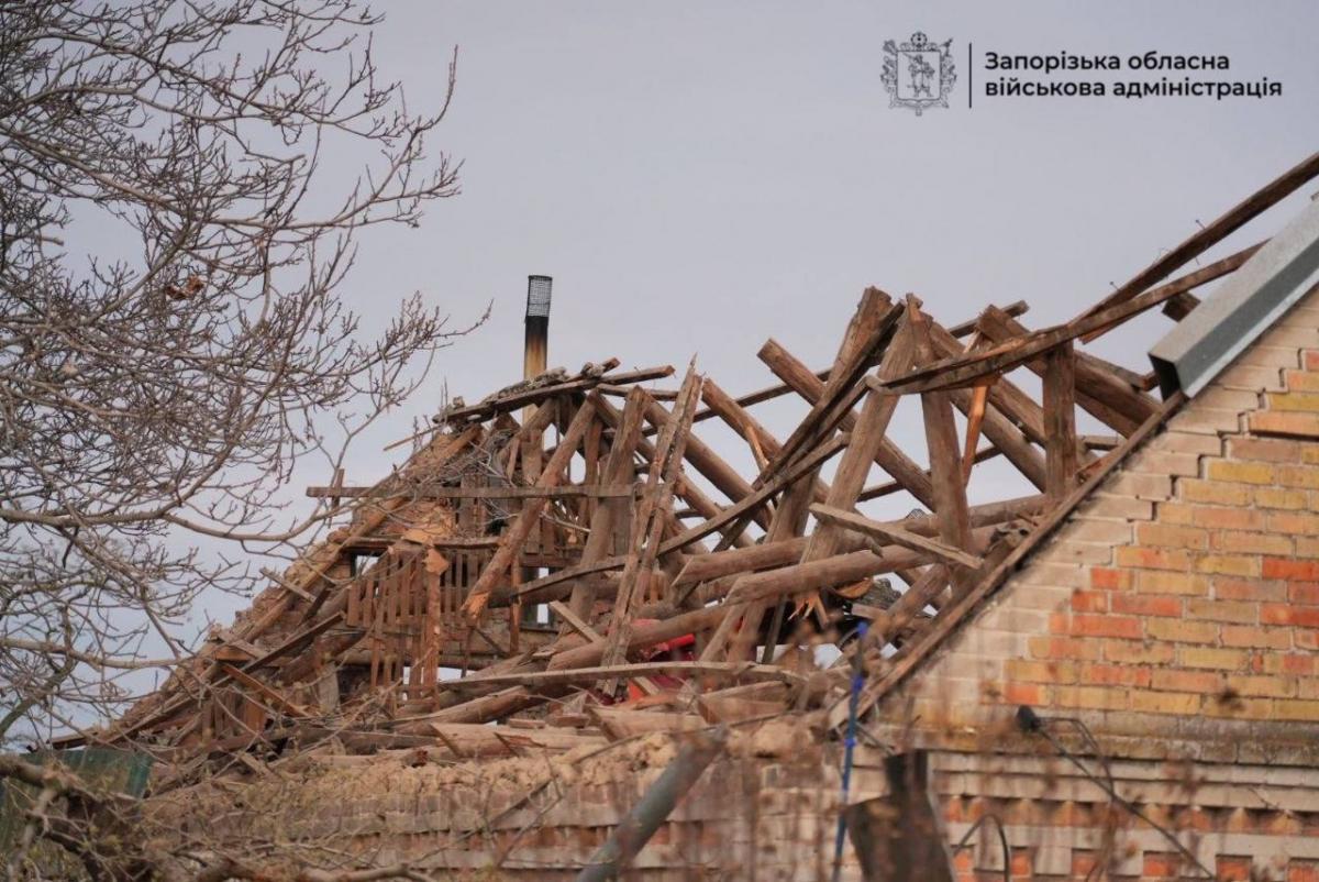 РФ масовано вдарила по Запорізькому району