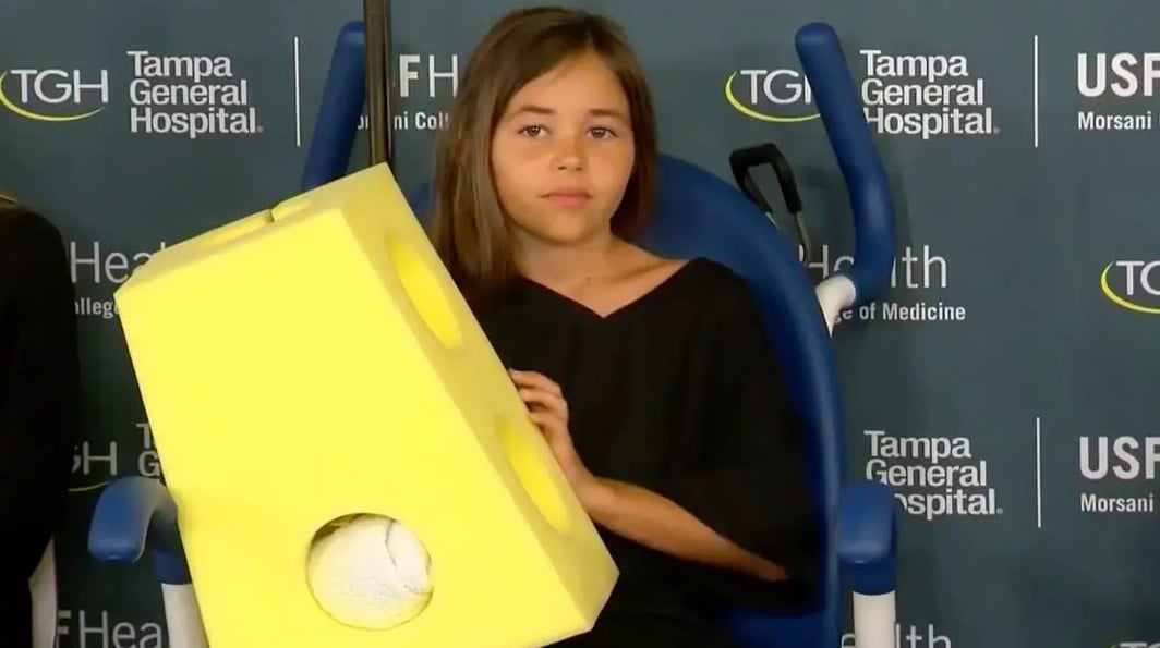 Незважаючи на пережитий шок, дівчинка не відмовилася від моря