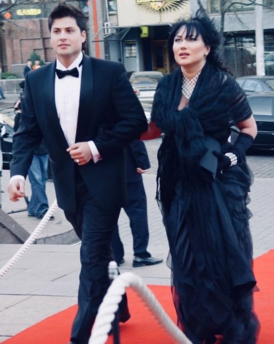 Елена Мозговая и Дэвид Аксельрод в начале отношений