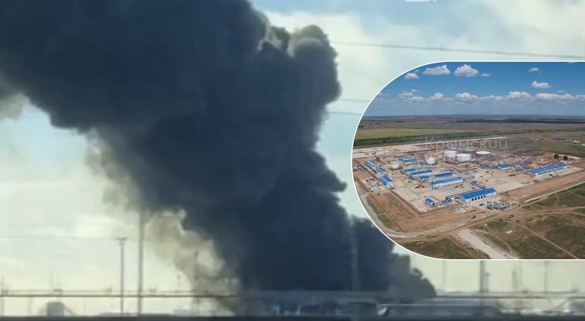 Дрони уразили НПС у Волгоградській області Росії: вирує масштабна пожежа