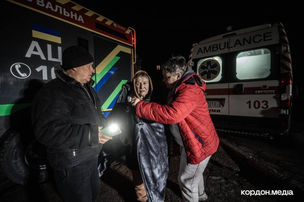 Наслідки атаки на Суми ввечері 10 квітня