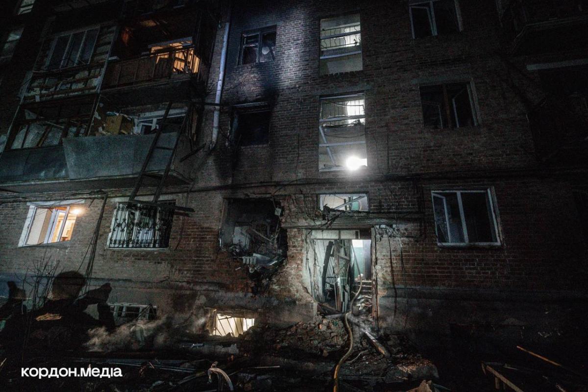 Наслідки атаки на Суми ввечері 10 квітня